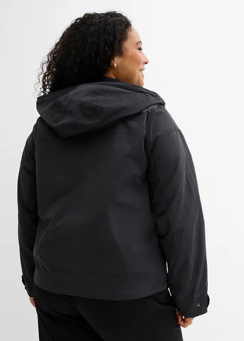 Übergangsjacke mit Kapuze, bonprix