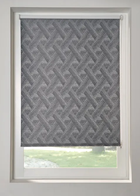 Store enrouleur occultant avec un motif jacquard graphique, bonprix