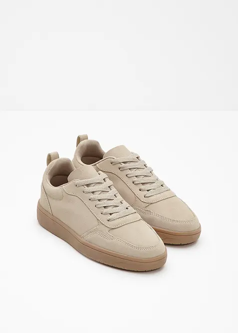 Sneaker aus Veloursleder, bonprix