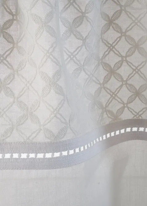 Brise-bise brod&eacute; en coton, bonprix