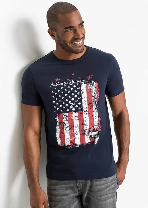 T-Shirt aus reiner Baumwolle, bonprix