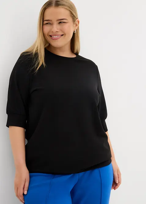 T-shirt ample en mati&egrave;re n&eacute;opr&egrave;ne, bonprix