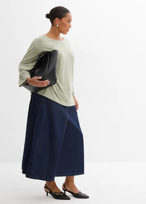 Off-Shoulder-Shirt aus softem Modal-Mix, bonprix