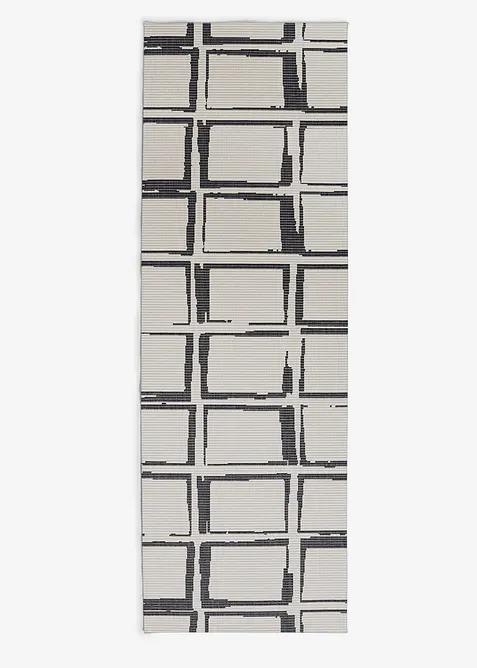 Tapis intérieur et extérieur réversible à carreaux, bonprix