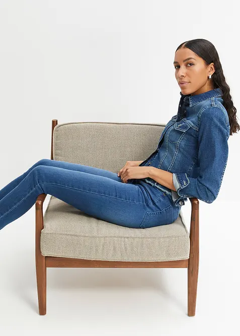 Slim Jeans High Waist, Shaping, bonprix