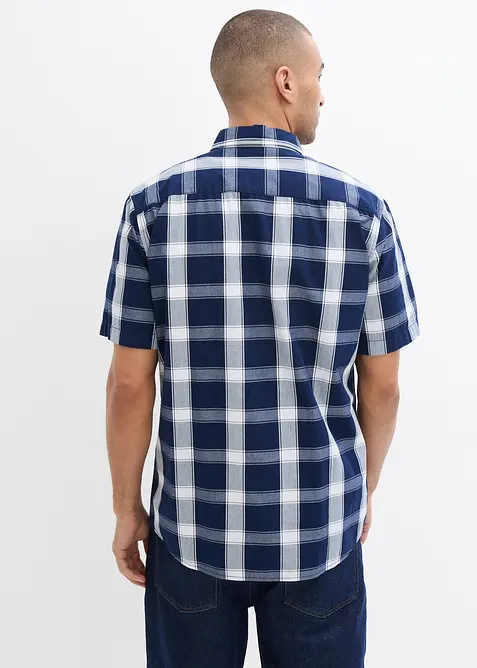 Kurzarmhemd aus reiner Baumwolle, bonprix