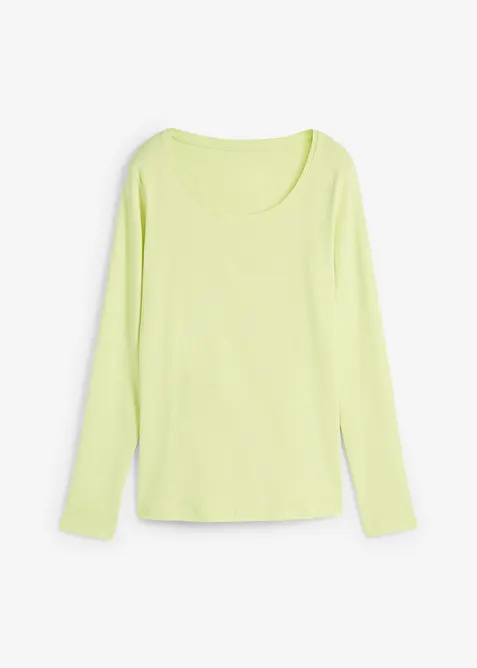 Langarmshirt aus reiner Bio-Baumwolle, bonprix
