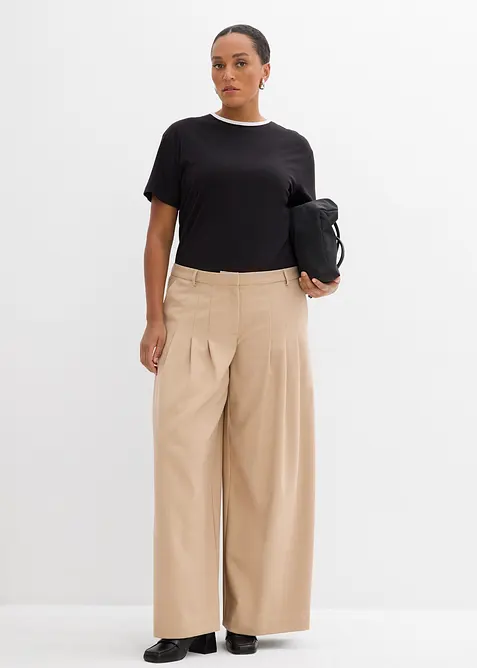 T-shirt avec détail contrastant, bonprix