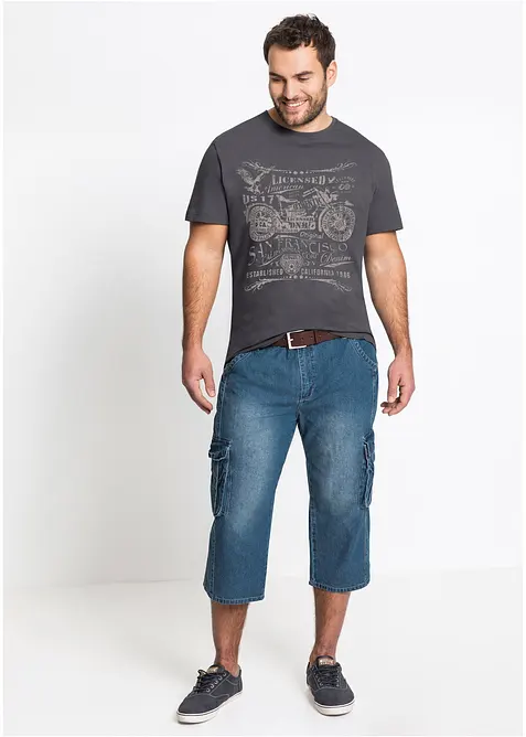 T-Shirt aus reiner Baumwolle, bonprix