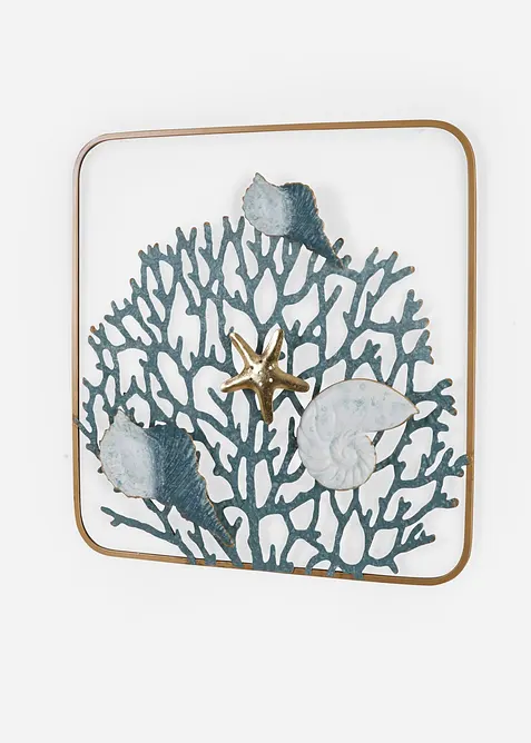 Tableau avec coquillages et &eacute;toile de mer, bonprix