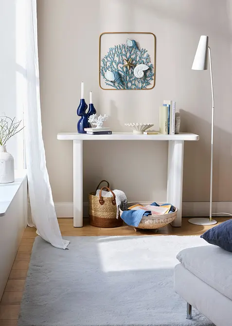 Tableau avec coquillages et &eacute;toile de mer, bonprix