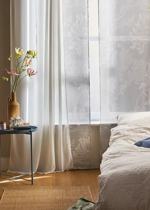 Panneau coulissant à imprimé floral (1 pce), bonprix