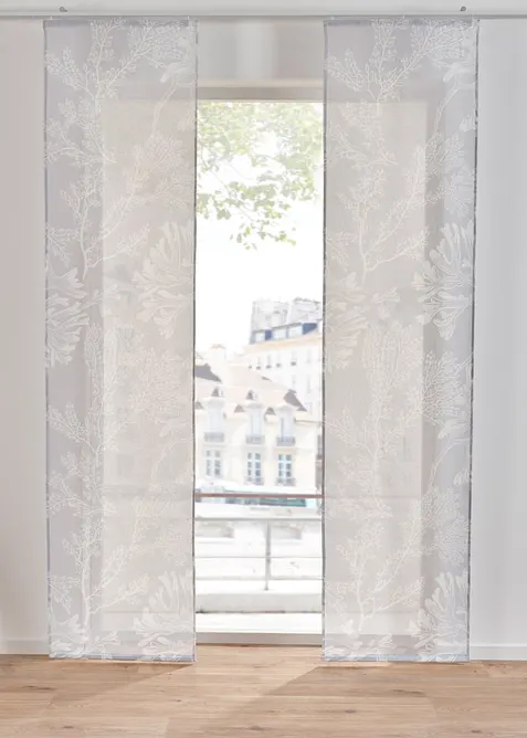 Panneau coulissant à imprimé floral (1 pce), bonprix