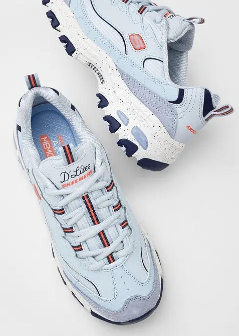 Sneakers Skechers à semelle épaisse et mémoire de forme, Skechers