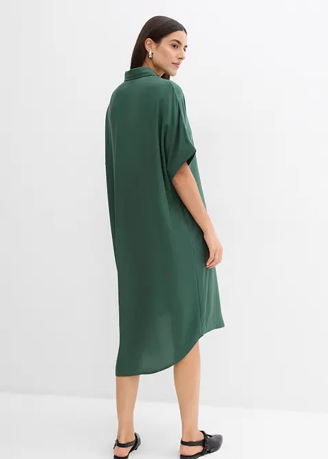 Blusenkleid aus feiner Viskose, bonprix