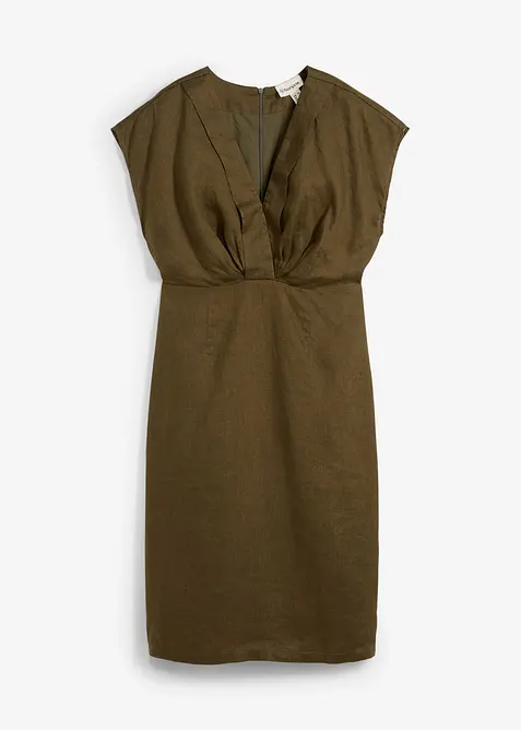 Robe fourreau, 100% lin, bonprix