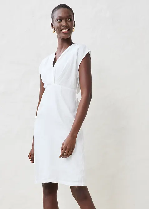 Etuikleid aus reinem Leinen, bonprix