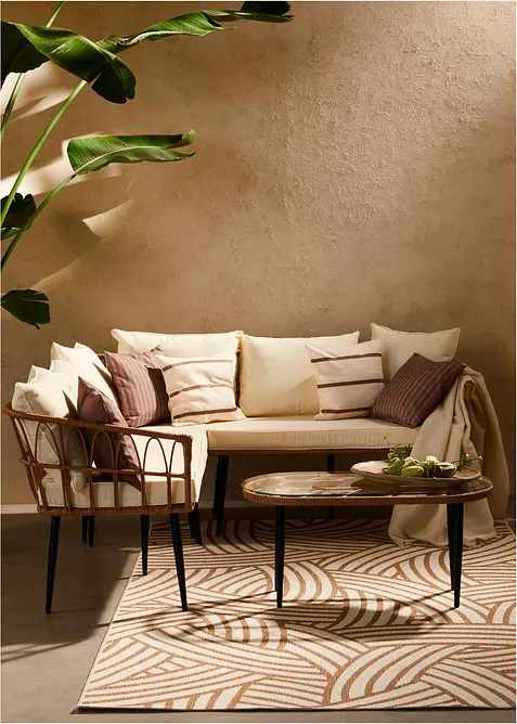 Tapis int&eacute;rieur et ext&eacute;rieur avec motif graphique, bonprix