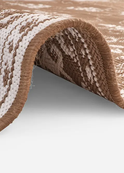 In- und Outdoor Wende-Teppich mit orientalischer Musterung, bonprix