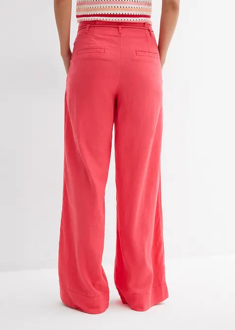 Paperbag-Hose aus luftigem Leinen-Mix, bonprix