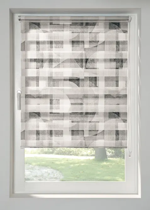 Store enrouleur double à imprimé graphique, bonprix