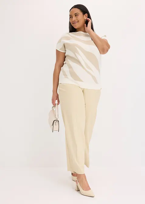 Feinstrickpullover mit Glitzergarn, bonprix