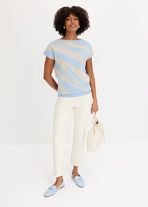 Feinstrickpullover mit Glitzergarn, bonprix