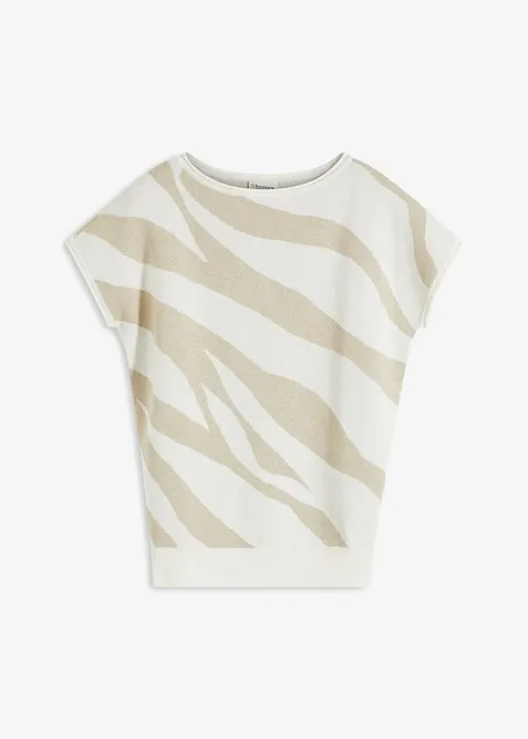 Feinstrickpullover mit Glitzergarn, bonprix