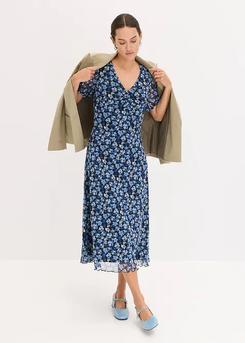 Midikleid aus Mesh, bonprix