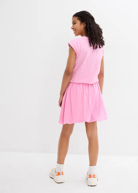 Jupe boule en coton extensible, bonprix