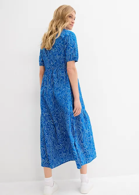 Robe midi ample, 100% coton, bonprix