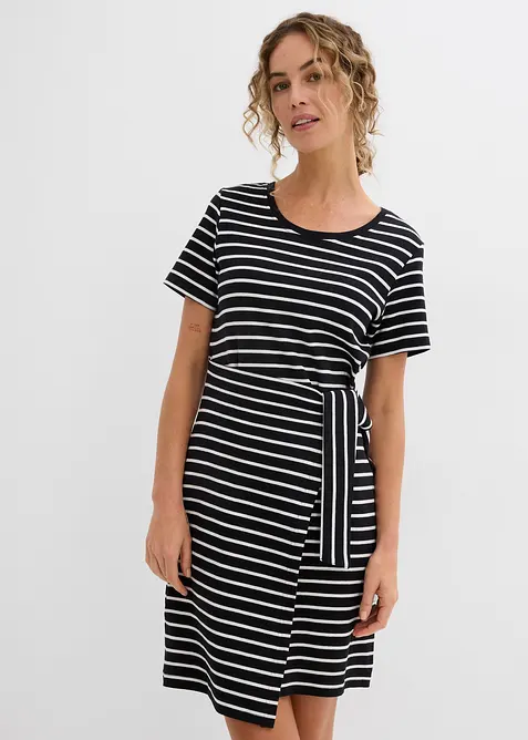Jerseykleid aus reiner Baumwolle, bonprix