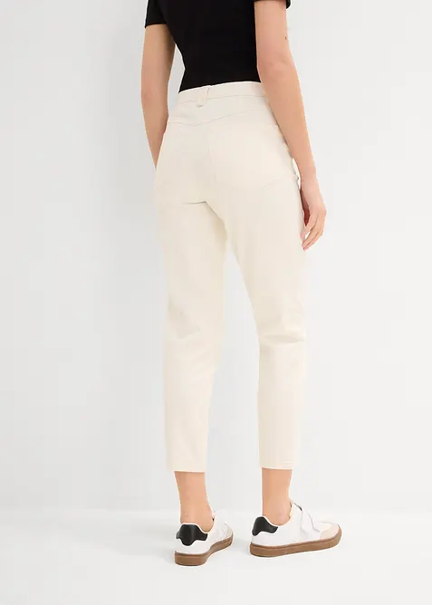 Mom-Jeans High Waist, Low Stretch cropped, bonprix