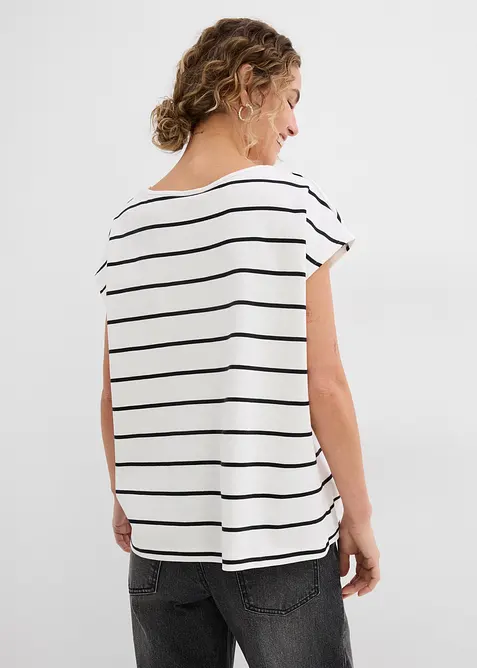 Gestreiftes Strickshirt, bonprix