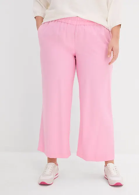 Jupe-culotte douce en viscose mélangée, bonprix