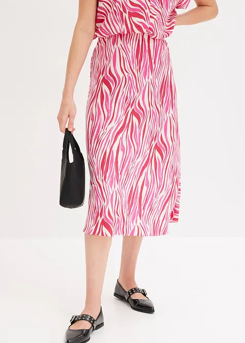 Midi-Rock mit Bequembund, bonprix