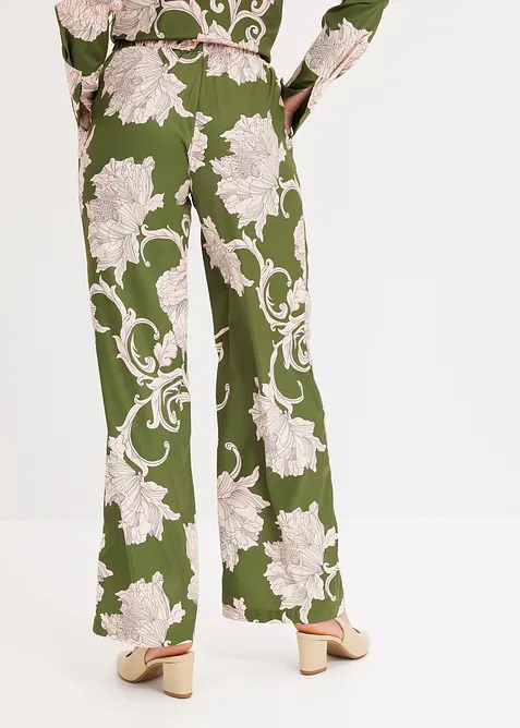 Palazzo-Hose aus fließendem Satin, bonprix