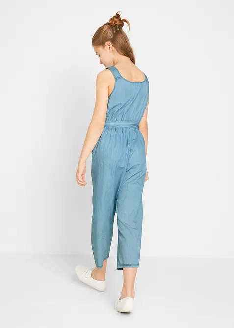 Combinaison en jean 100% coton, bonprix
