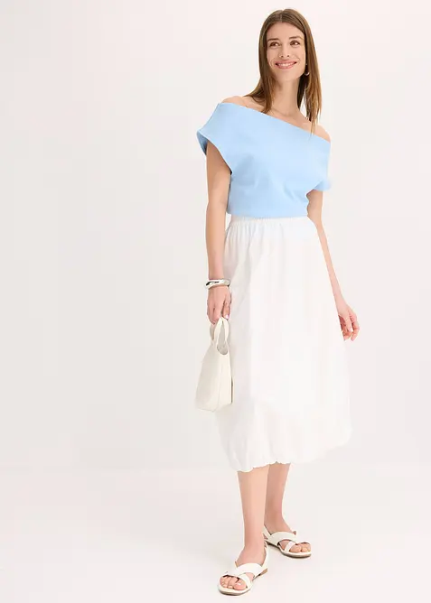 Ballonrock aus reiner Baumwolle, bonprix