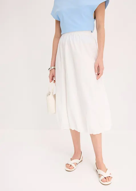 Ballonrock aus reiner Baumwolle, bonprix