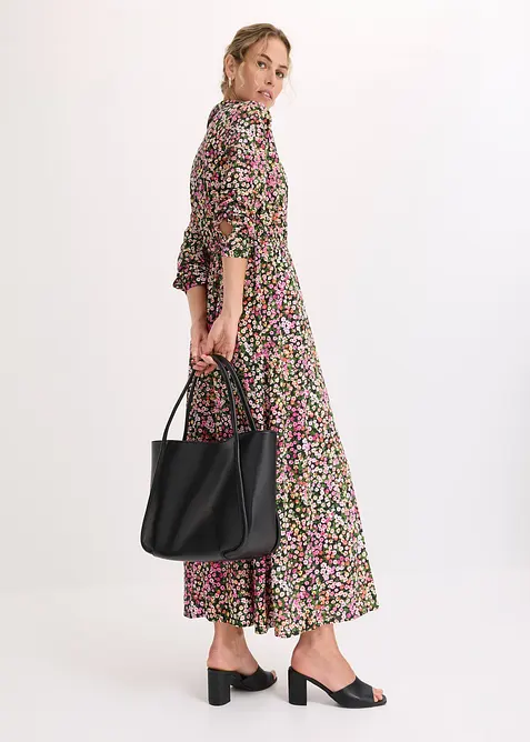 Cabas à passepoil rond et grande poche intérieure, bonprix