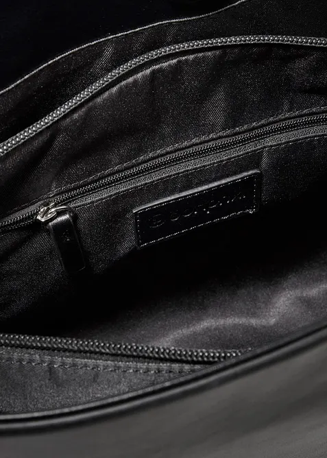 Shopper mit runder Paspelierung und großer Innentasche, bonprix