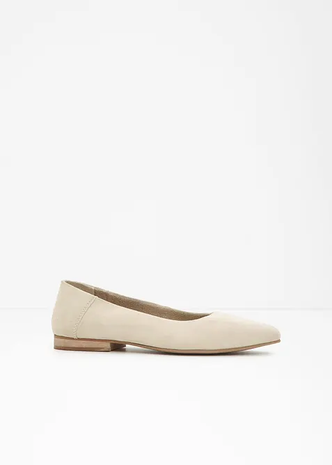 Ballerinas aus Leder, bonprix