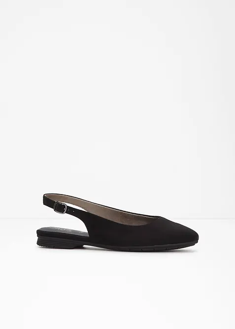 Jana Komfort-Sling-Ballerinas in bequemer Weite, Jana