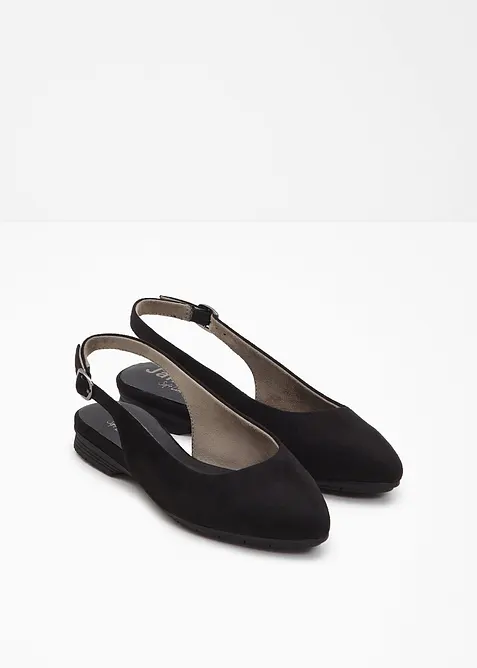 Jana Komfort-Sling-Ballerinas in bequemer Weite, Jana