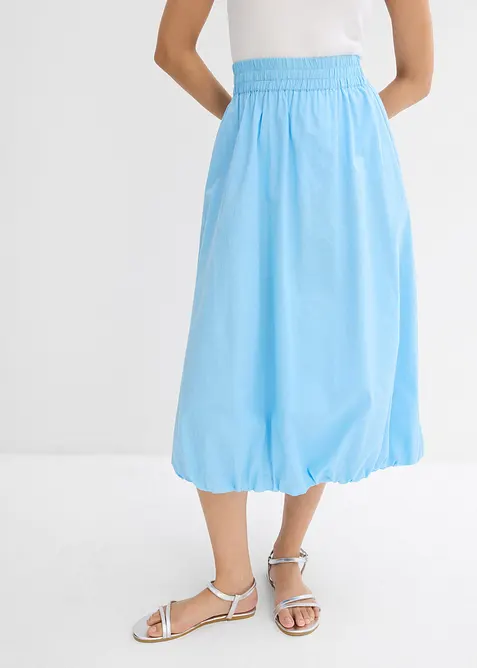 Ballonrock aus reiner Baumwolle, bonprix