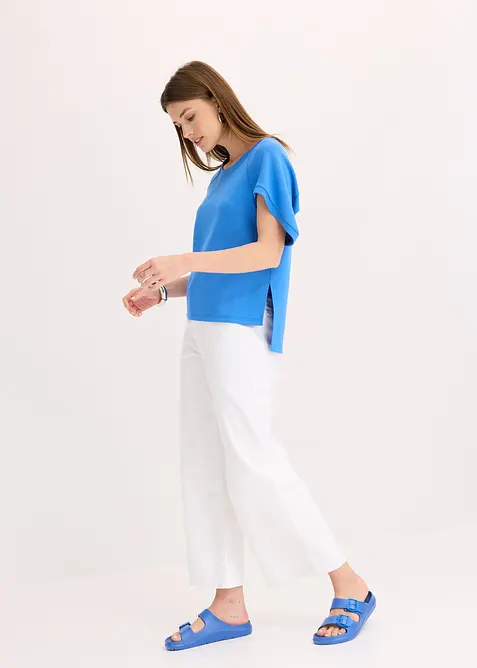 Oversize-Shirt aus fließendem Viskose-Mix, bonprix