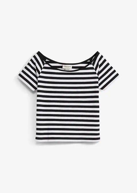 T-shirt en coton extensible, bonprix