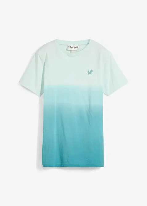 T-shirt 100% coton avec dégradé de couleur, bonprix