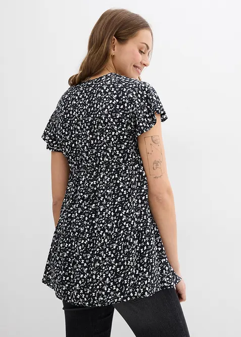 2-in-1 Umstands- und Stillbluse aus fließender Viskose, bonprix